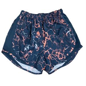 Nike Navy & Coral Dri-Fit Running Shorts Size XS
